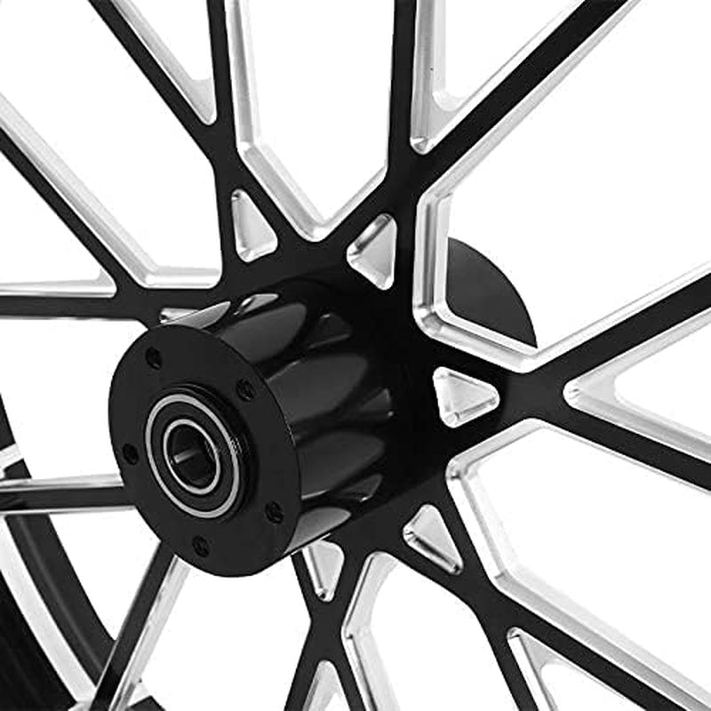 30" Front Wheel Rim Dual Disc Wheel Hub Fit for Harley Touring Non-Abs/Abs Models Road King Electra Street Road Glide Ultra Limited 2008-2023