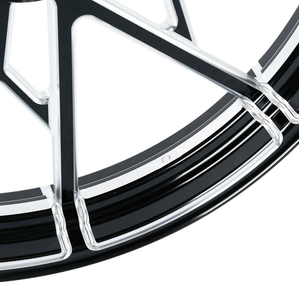 30" Front Wheel Rim Dual Disc Wheel Hub Fit for Harley Touring Non-Abs/Abs Models Road King Electra Street Road Glide Ultra Limited 2008-2023