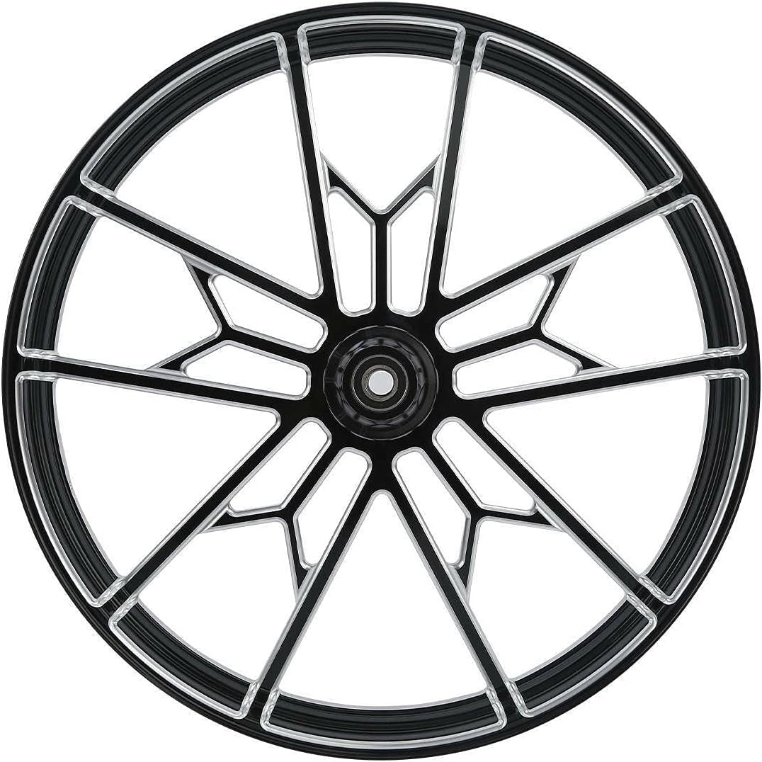 30" Front Wheel Rim Dual Disc Wheel Hub Fit for Harley Touring Non-Abs/Abs Models Road King Electra Street Road Glide Ultra Limited 2008-2023