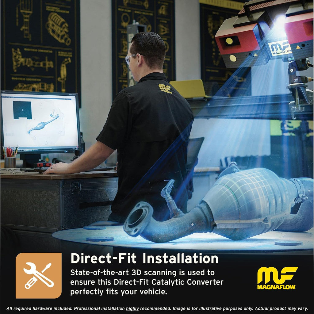 Catalytic Converter 52451: OEM Grade, Direct-Fit, for 2007-2008 Dodge Ram 1500 (EPA Compliant)