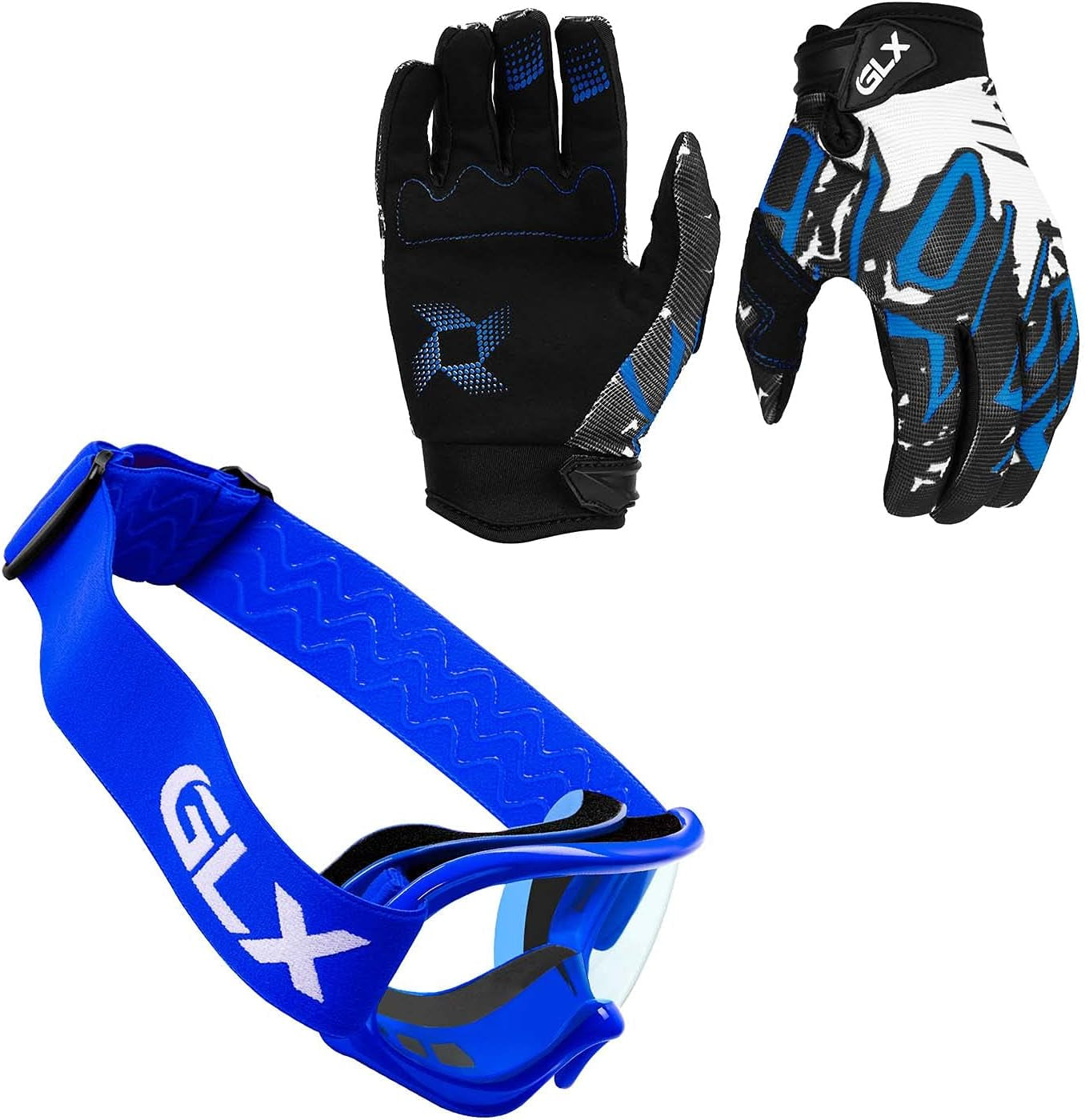 GX623 Youth Atv/Dirt Bike Helmet Combo - Modern, Medium - DOT