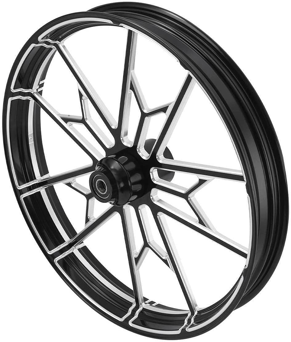 30" Front Wheel Rim Dual Disc Wheel Hub Fit for Harley Touring Non-Abs/Abs Models Road King Electra Street Road Glide Ultra Limited 2008-2023