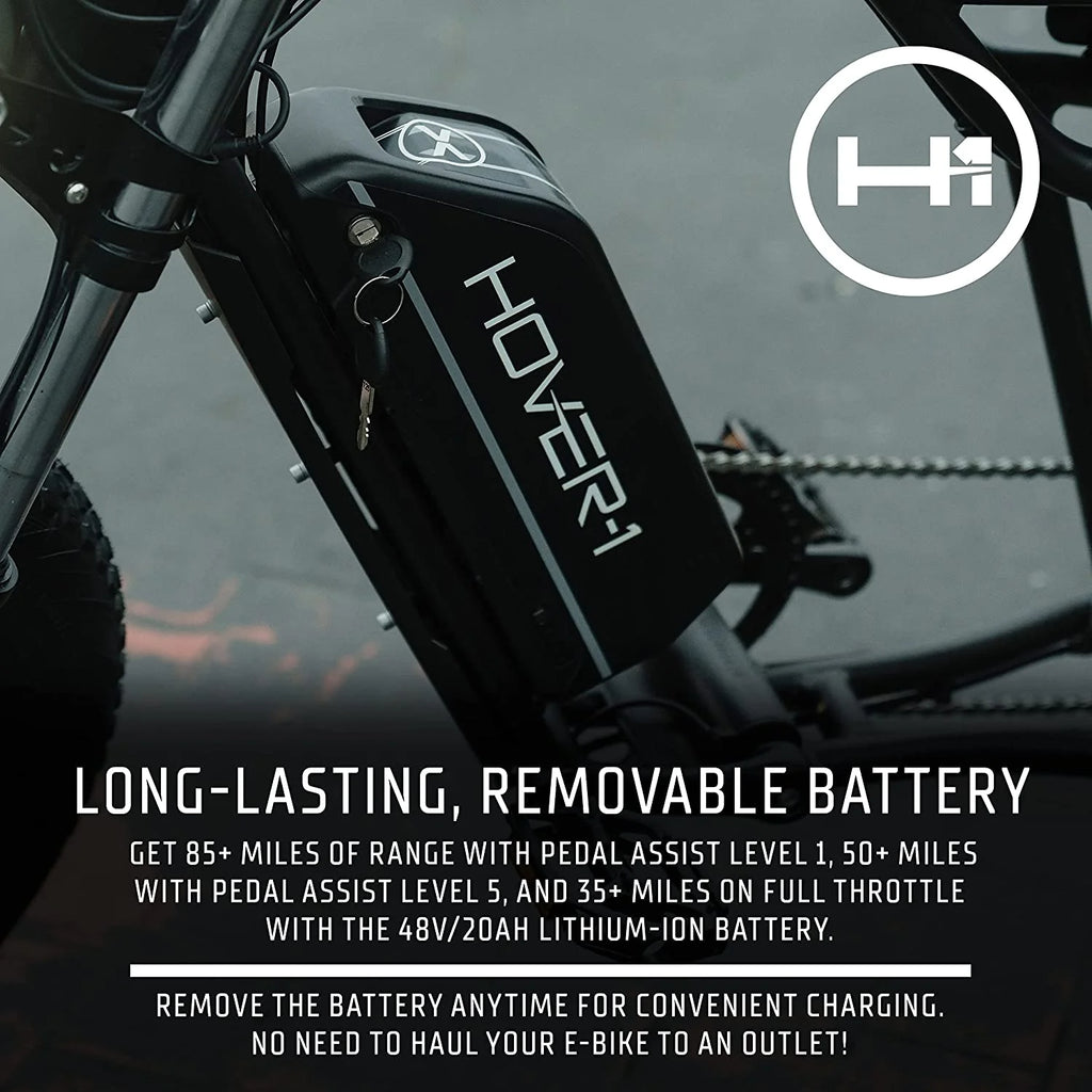 Hover-1 Pro Series Altai R500/R750 Electric Bicycle with 28 Mph Max Speed, 750W/500W Motor