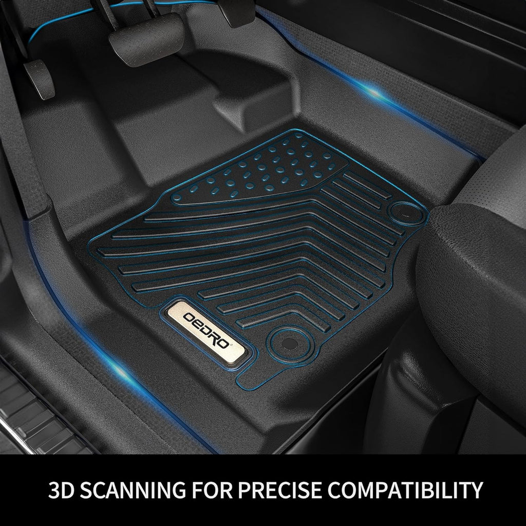 Floor Mats Fit for Honda Civic 2022-2026 / Acura Integra 2023-2025,All Weather Custom Fit Heavy Duty Floor Liners 1St & 2Nd Row Set (Not for Coupe Models)