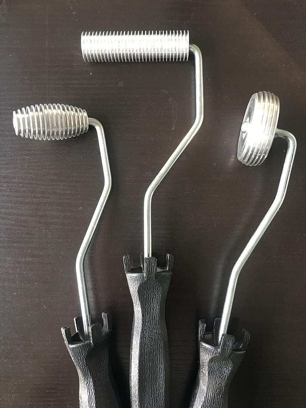 Fiberglass Laminating Roller 3Pcs per Set Bubble Roller for Resin Laminating