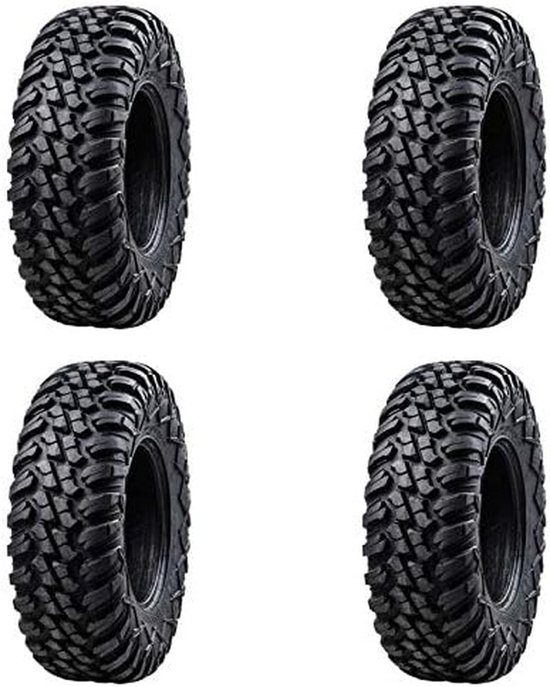 (4 Pack)  Terrabite Radial Tire 27X9-12 Medium/Hard Terrain for Kawasaki Teryx 800 2014-2024